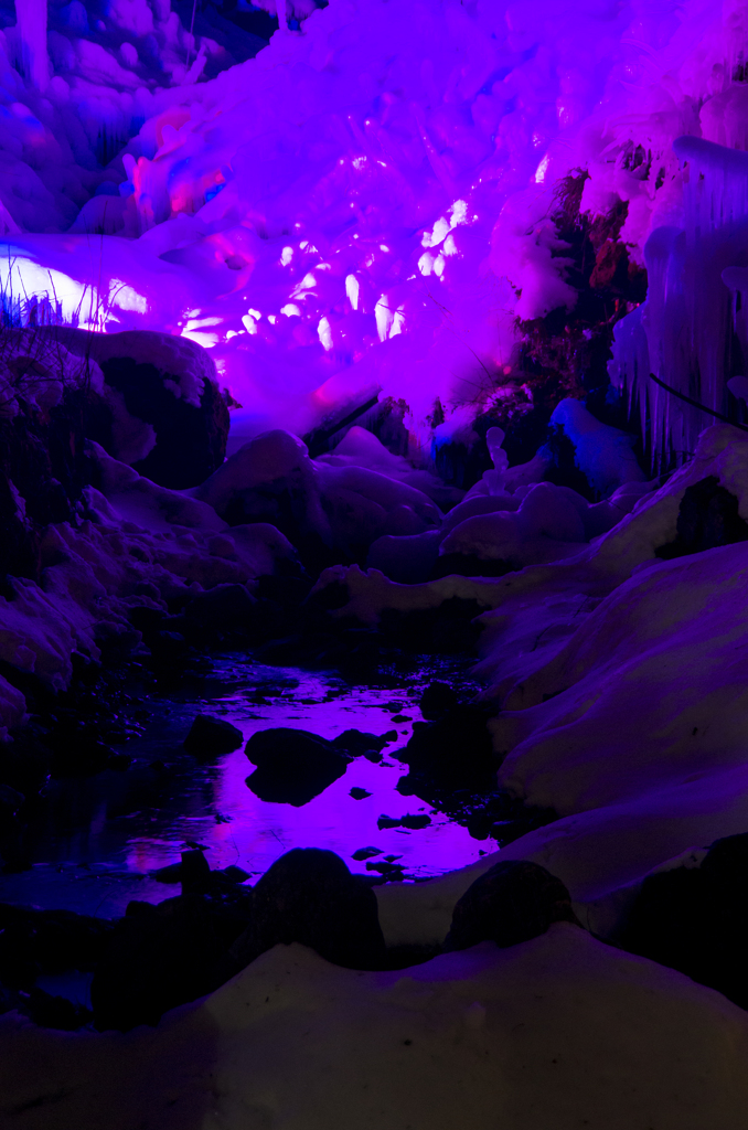 氷柱ライトアップ２