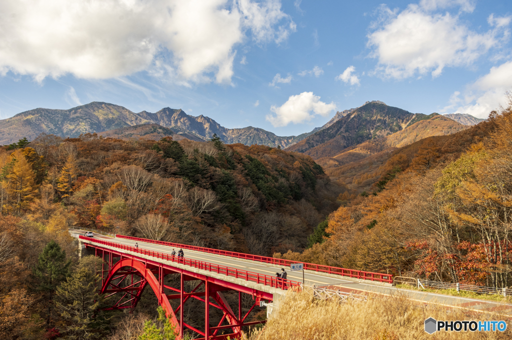 八ヶ岳の紅葉