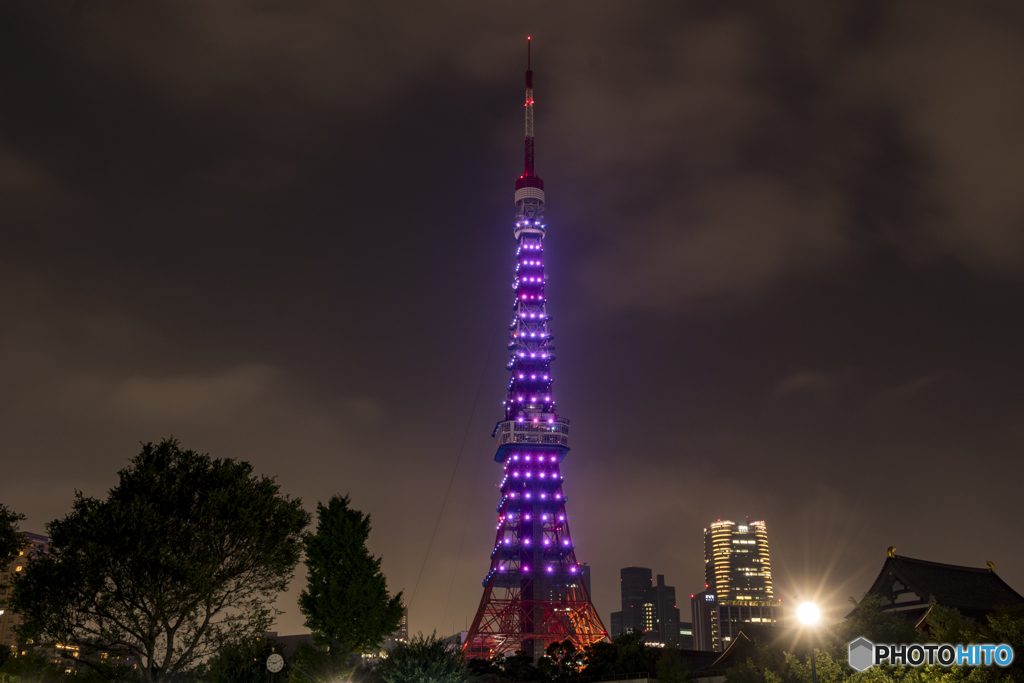 東京タワーを安室カラーに