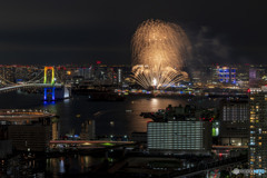 お台場レインボー花火１