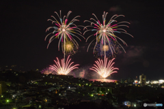 １１月の湯河原花火２