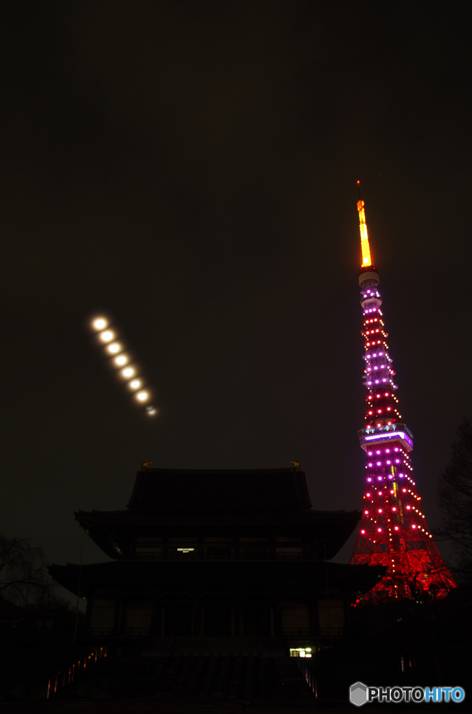 月とダイヤモンドヴェール