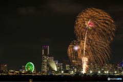 横浜開港祭花火１