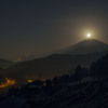春霞に沈む
