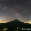 今年最初の天の川