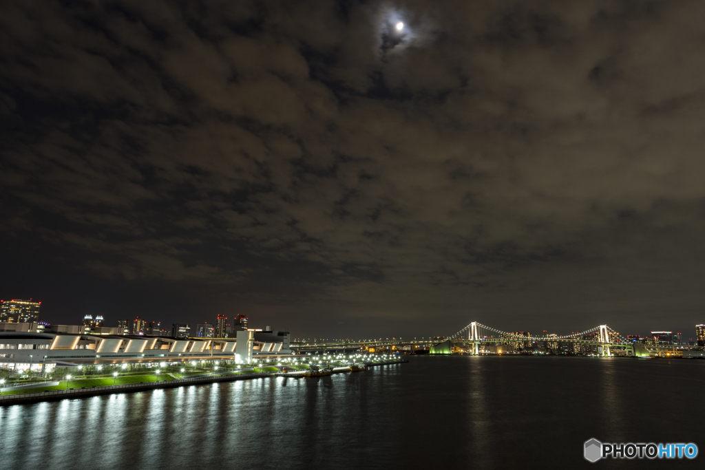 豊洲大橋からの夜景