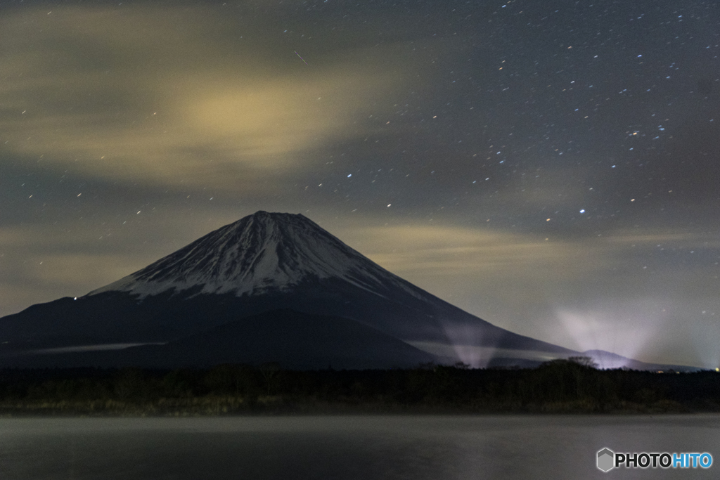 真夜中のフレアー