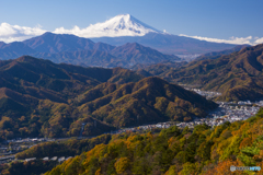 百蔵山 富士山展望地