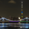 清洲橋 オリンピックカラー