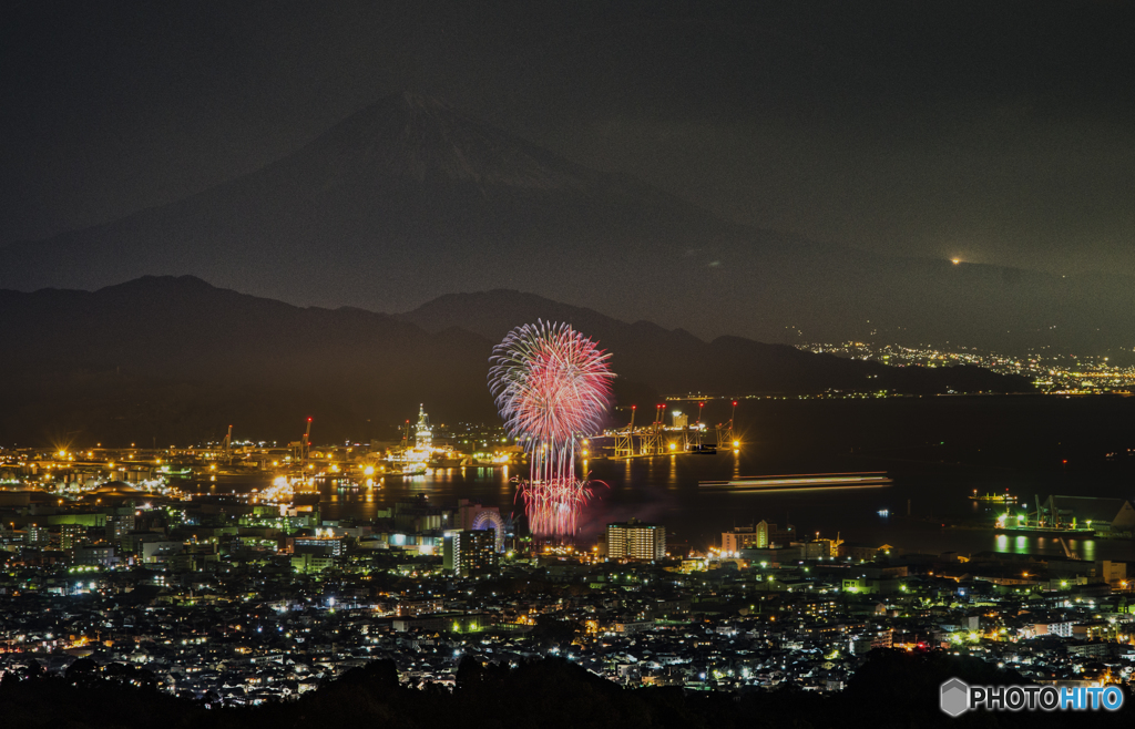 清水年忘れ花火