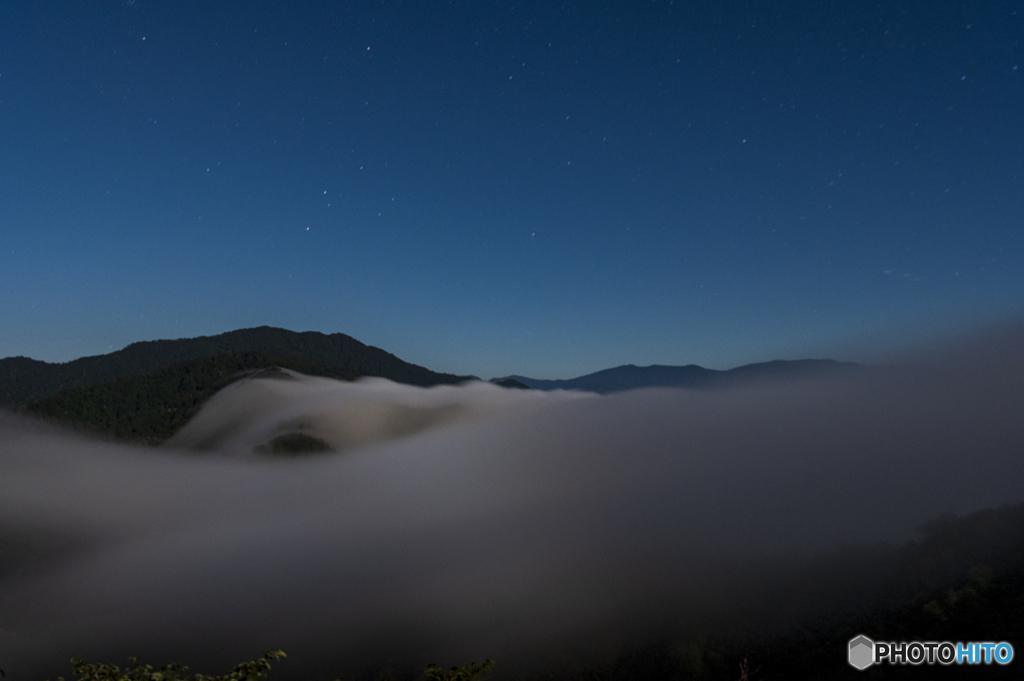 枝折峠の滝雲