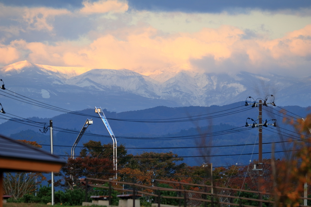 蔵王冠雪