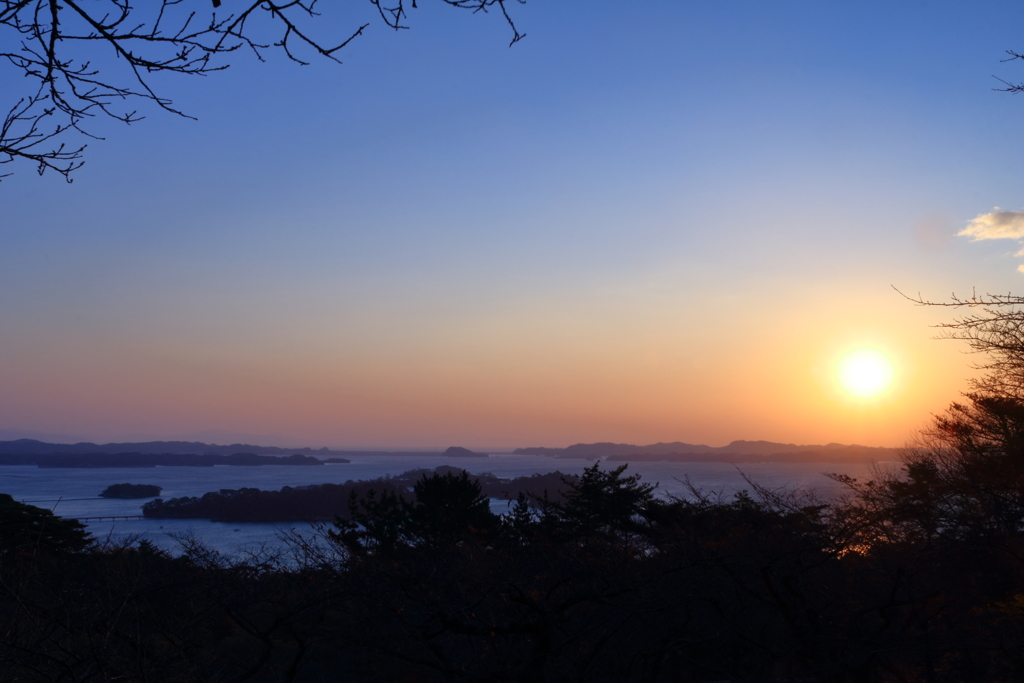 松島の夜明け④1109