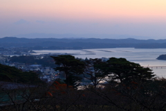 松島の夜明け②1109