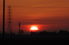 燃える空