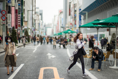 銀座走行者天国
