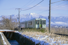 飯山線のﾃﾞｲｰｾﾞﾙ電車快走！（豊野駅～三才駅）