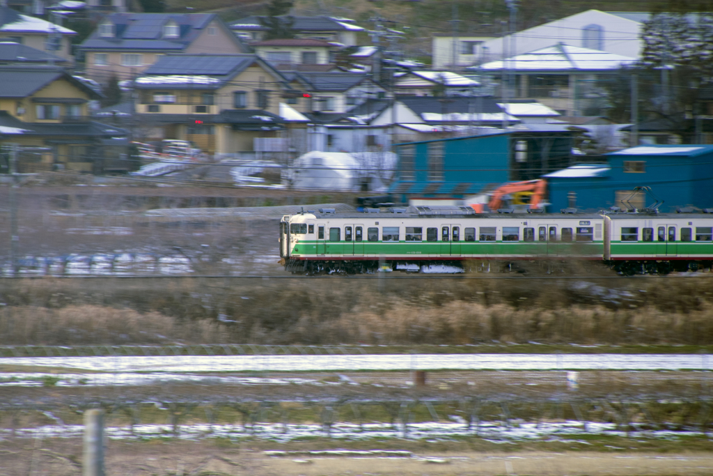 2019年正月北しなの鉄道（豊野駅～三才駅）