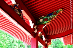 比叡山根本中堂の彫刻