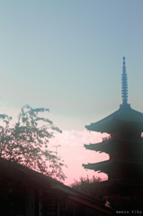 祇園に沈む