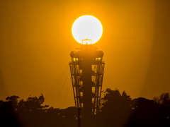 シーキャンドル　夕日