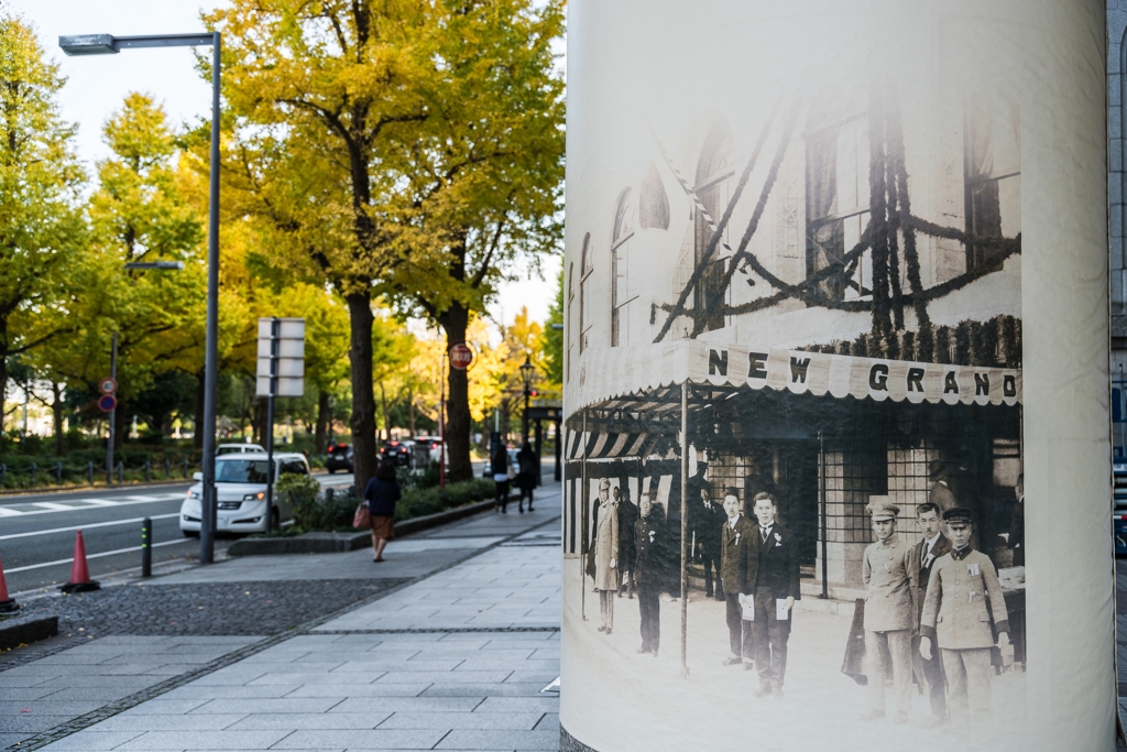 山下公園・銀杏並木