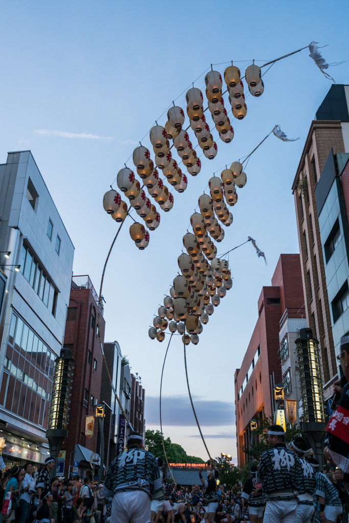 浅草竿燈まつり2017