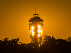 シーキャンドル　夕日