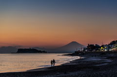 稲村ヶ崎　夕景