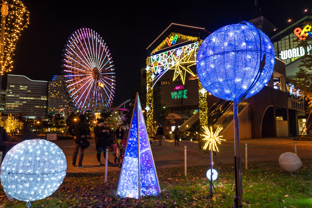 2015 ワールドポーターズ　イルミネーション