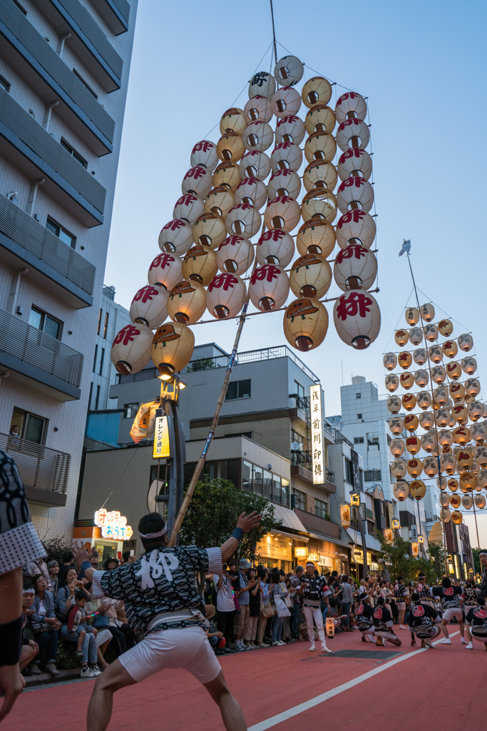 浅草竿燈まつり2017