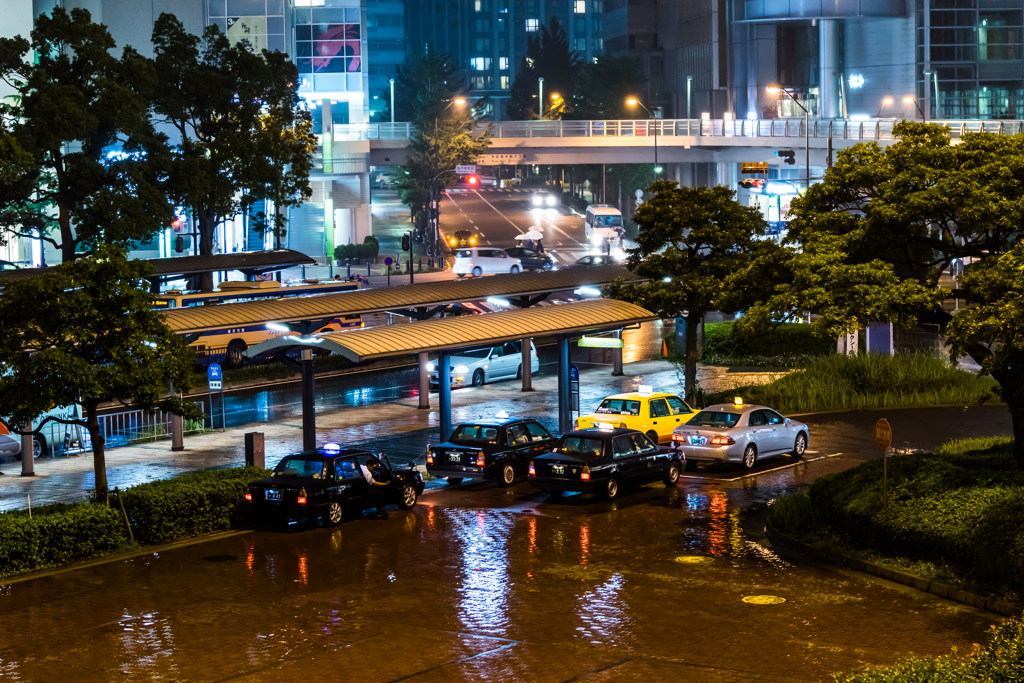 雨の桜木町