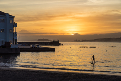 鐙摺　夕景