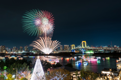 お台場レインボー花火2018