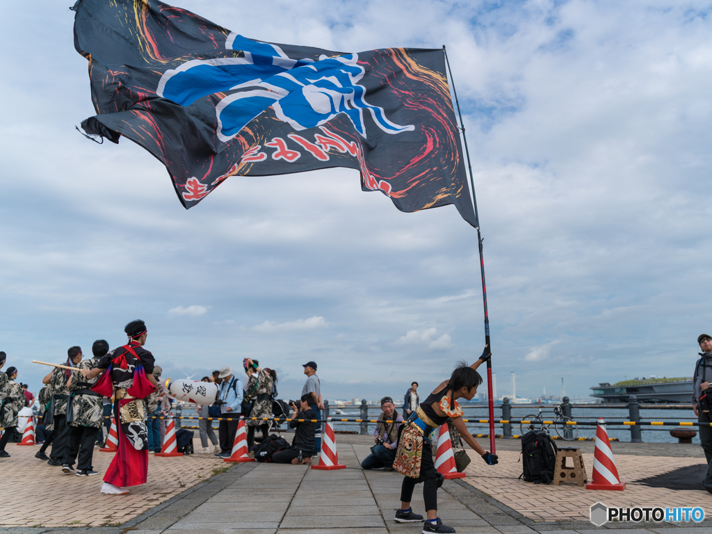 第4回　横浜よさこい祭り　赤レンガ倉庫編