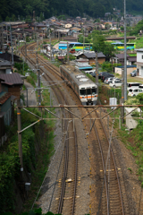奈良井宿　中央本線