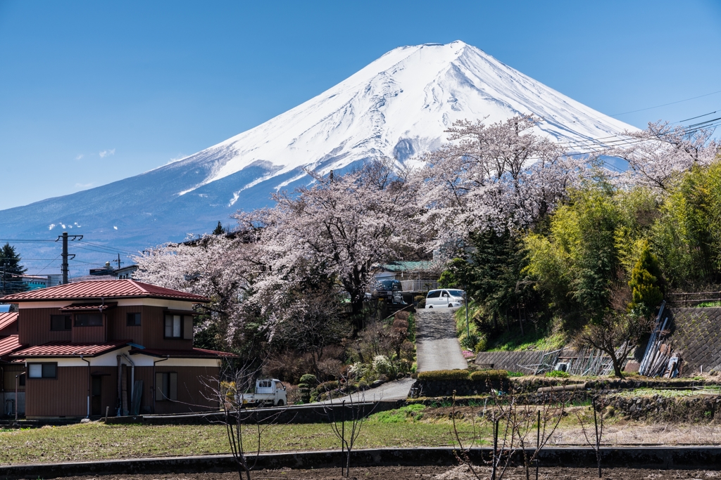 下吉田駅近く