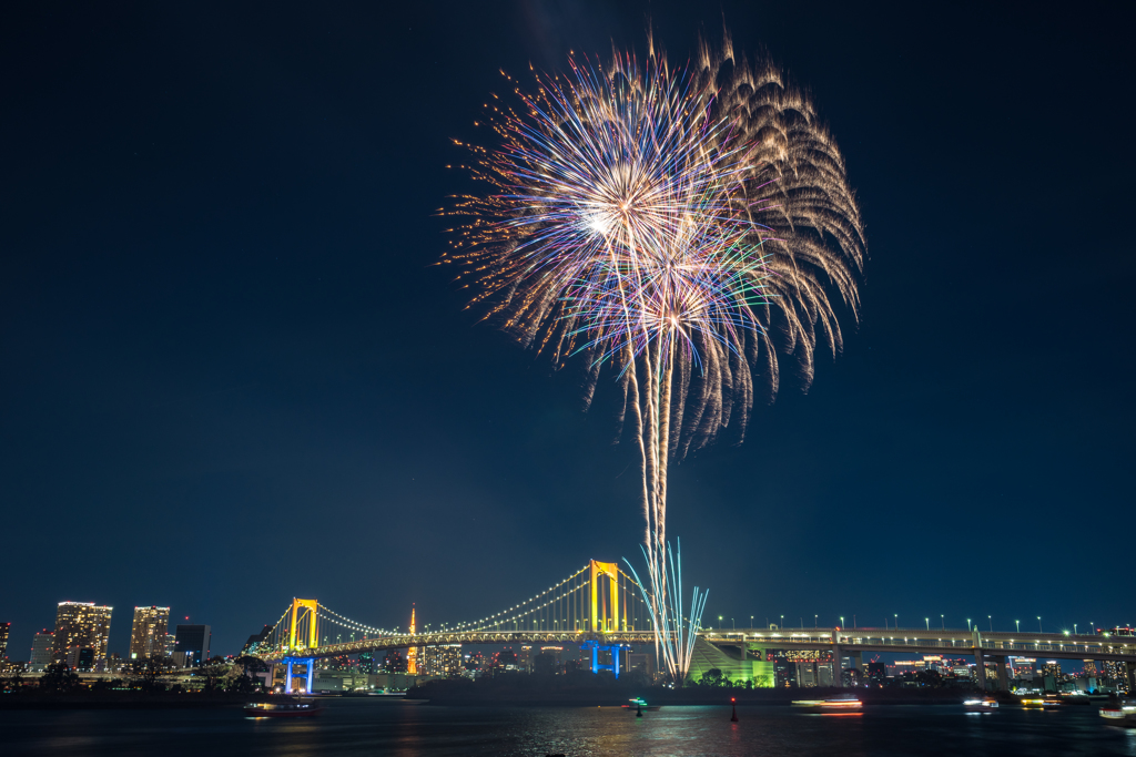 2017/12/30　お台場花火