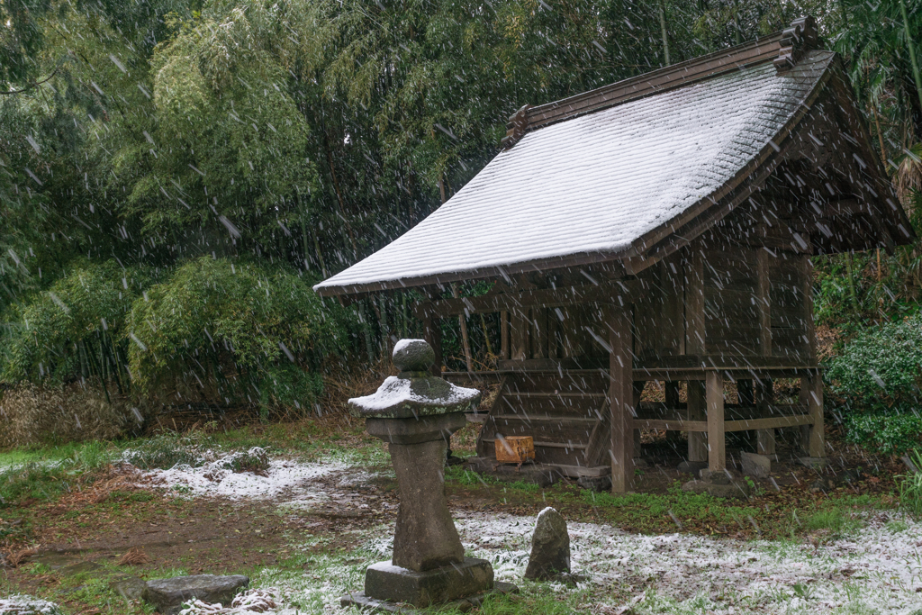 雪の日の称名寺