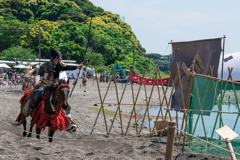 油壺　第40回道寸祭り　笠懸