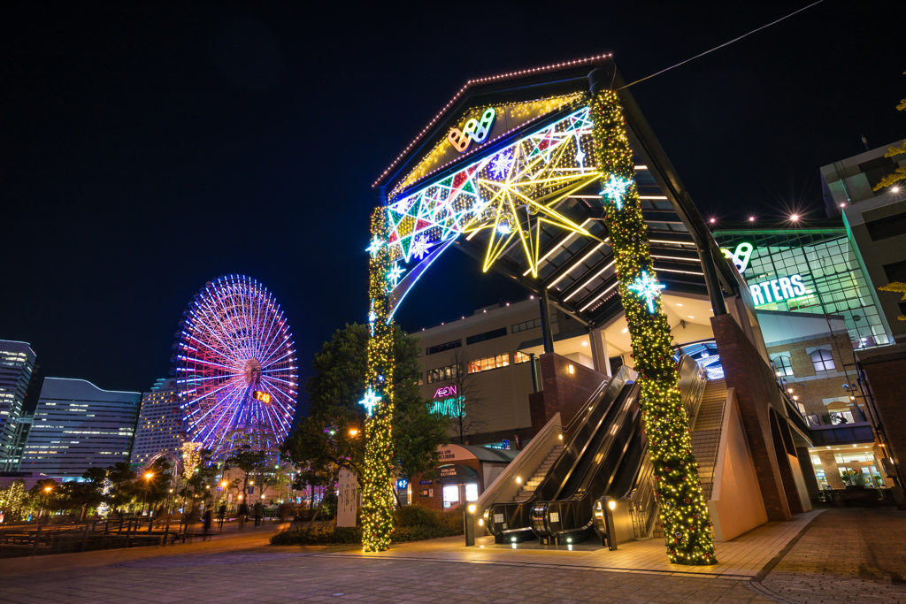 2015 ワールドポーターズ　イルミネーション