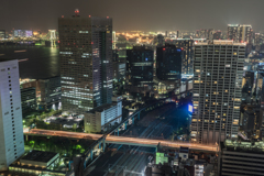 貿易センタービルからの夜景