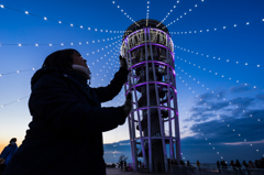 江ノ島シーキャンドルを支える！