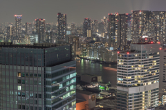 貿易センタービルからの夜景