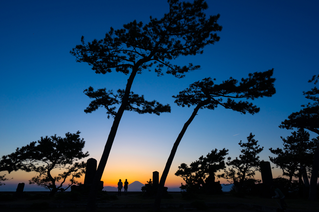 森戸の夕暮れ