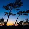 森戸の夕暮れ