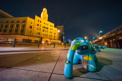 Queenの塔とパオパオ