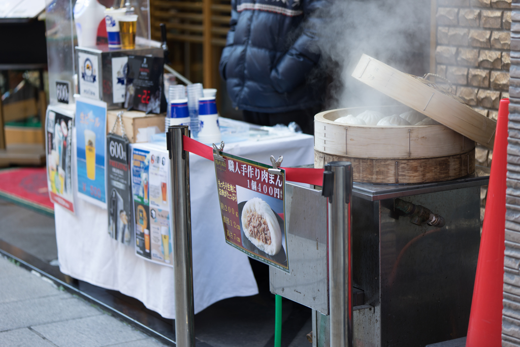 元旦の横浜中華街