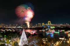 お台場レインボー花火2018