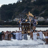 江ノ島東浜寒中神輿